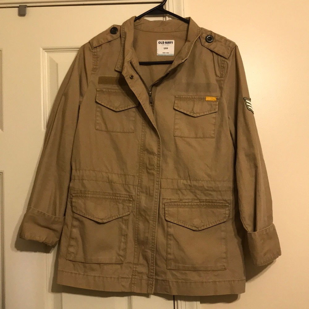Fun Fall Khaki Jacket